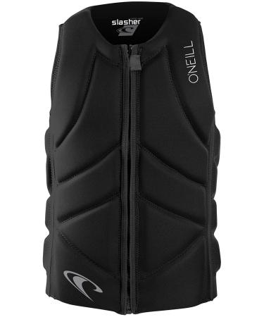 O'Neill Men's Slasher Comp Life Vest Large Black/Black