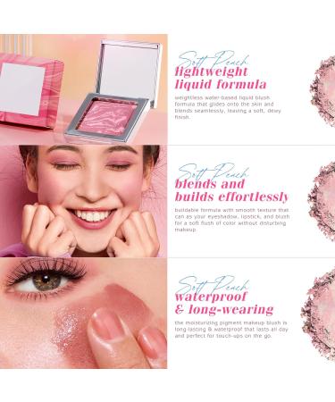 Buy Natural Face Blush Foundation #03 - Brightening & Moisturizing Glittering Powder | International Shipping Available - Buy Online on SooperMarket.com