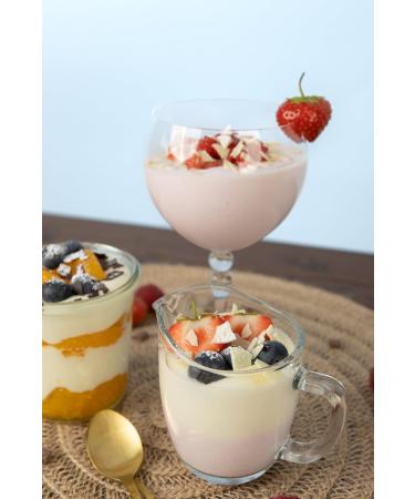Call Curd Dessert - Strawberry Flavor Super Creamy & Quick 3-Minute Milkshake Base | 20 x 55g Pack - International Shipping - Buy Online on SooperMarket.com