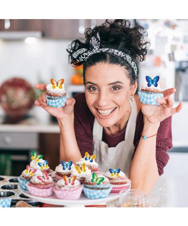 40 Edible Butterfly Decorations for Cakes - Tortendeko Birthday & Cake Decor - Buy Online on SooperMarket.com