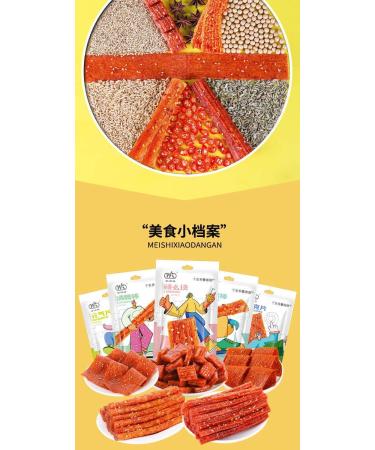 Latiao Snacks 62g/Bag Latiao Snacks mala Latiao a Variety of Flavors Spicy Snacks Handmade Latiao Chinese Characteristics Big Gluten Instant Snack Delicious Food (Combination 10 Bags) 1.00 g (Pack of 1) - Buy Online on SooperMarket.com