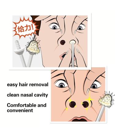20 Nasal Hair Remover Wax Sticks for Men | Remove Nose & Ear Hair Easily | High-Quality Nose Wax Applicator - Buy Online on SooperMarket.com