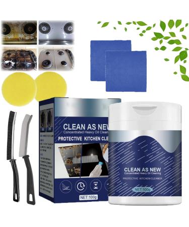 Mof Chef Cleaner Mof Powder Cleaner Mof Chef Powder Cleaner Mofchef Powder for Cleaning M.O.F Chef Kitchen Cleaner Powder Mof Cleaning Powder Mof Chef Cleaner Powder 500g (100G-1PC)