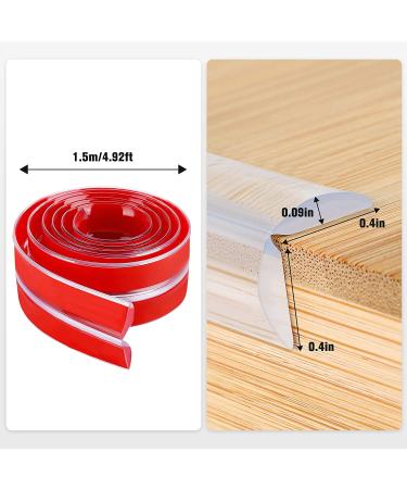 Baby Proofing Edge Protector 4.92ft - Corner Guards with Strong Adhesive | Kids Safety Desk Bumper - Child Proof Corner Guards 0.4in width - Buy Online on SooperMarket.com