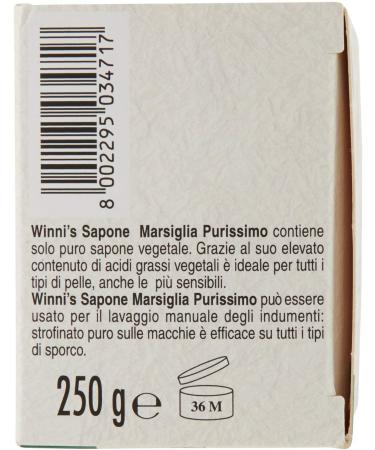 Winnis Natural Marseille Soap 250 g - Buy Online on SooperMarket.com