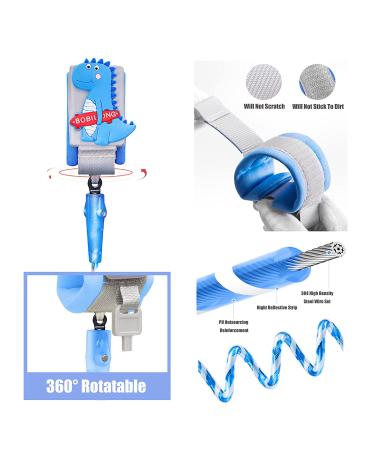 WSZCML Anti Lost Wrist Link with Key Lock | Reflective Toddler Safety Harness Rope Leash - Blue (2M/6.56 ft) - Buy Online on SooperMarket.com