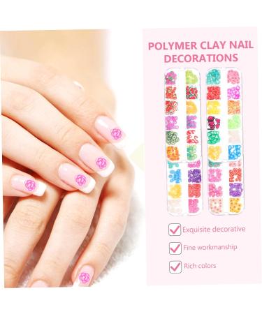 FRCOLOR 20 Boxes Nail Art Nail Bite Stop Nail Set for Manicure Nail Art Set Manicure Set Nail Set Nail Set Mobile Phone Fruit Slices Beading Nail Splitter Polymer Clay - Buy Online on SooperMarket.com