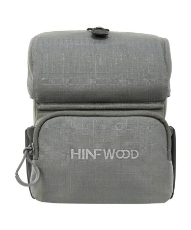HINFWOOD Binocular Harness Chest Pack for Men and Women 500D Nylon ripstop for Main Fabric Great for Hunting Shooting Fishing and Hiking (Gray)
