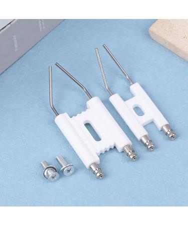 Rudfuz Universal H-Type Ignition Electrodes for Oil Burners - Ceramic Double Pencil & Siamesian Pins | Reliable Ignition Solutions - Buy Online on SooperMarket.com
