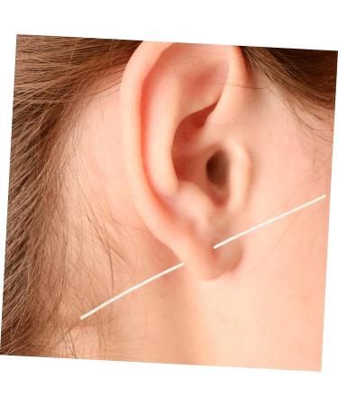 Professional Ear Piercing Cleaning Line - Disposable Ear Cleaner for Ear Hole Cleaning - Portable and Thin Cotton Thread - Nursing Supplies - 7.5x6.6cm - Buy Online on SooperMarket.com
