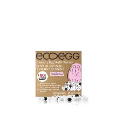 Ecoegg Laundry Egg Refill Pellets Spring Blossom Hypoallergenic 50 Loads/Ecoegg Granul s De Recharge D' ufs de Lessive Fleurs de Printemps Hypoallerg nique 50 Charges
