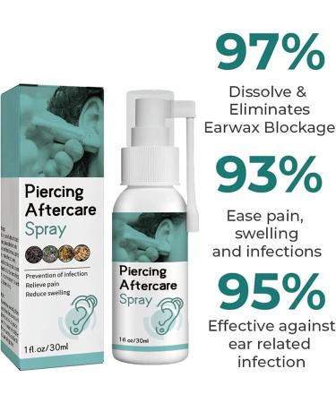 3Pcs Natural Ear Cleaning Spray for Safe and Effective Cochlear Blockage Removal 30ml - Buy Online on SooperMarket.com