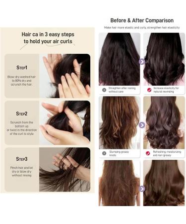 Moroccan Volume Moisturizing Elasticity Long-Lastin Styling Cream Long-lasting Styling Moroccan Hydrating Plumping Supple Hydrating Essential Oil Essence for Dry Damaged Curly Hair Care (2PCS) - Buy Online on SooperMarket.com