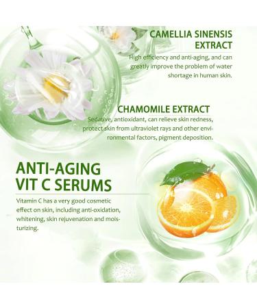 TBeautfave Vitamin C Serum for Face Vit C Serum With Hyaluronic Acid Facial Serums Face Serum for Women & Men Brightening Anti Aging Wrinkles Fine Lines & Dark Spots Skincare 30ml - Buy Online on SooperMarket.com