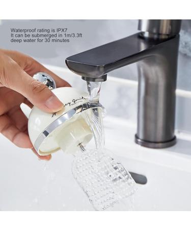 Septpenta Electric Face Wash Foam Maker - Waterproof Rechargeable Portable Skin Care Tool for Deep Cleansing - Ideal for Travelers (White - Buy Online on SooperMarket.com