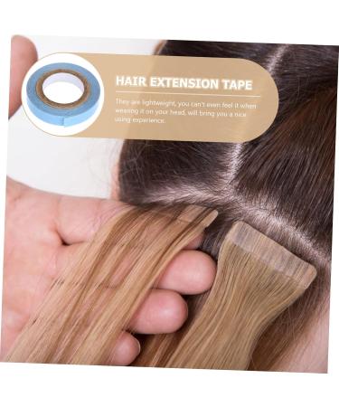 Gogogmee 1 Roll Wig Women Lace Tape Wig Tape Hair Extension Tape Hair Tape Lace Front Tape Lace Tape for Wigs Women Wig Tape Hair Wig Tape Lace Wig Tape Lace Front Wig Tape 5x5cm Blue - Buy Online on SooperMarket.com