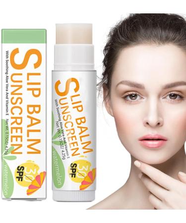 Sunscreen Lip Balm | Hydrating Lip Sunblock for Protects - Lip Sunscreen Travel Size Sunscreen for LipsProtects Soothes Moisturizes Lip Care Pekmar #3 Watermelon Flavor - Buy Online on SooperMarket.com