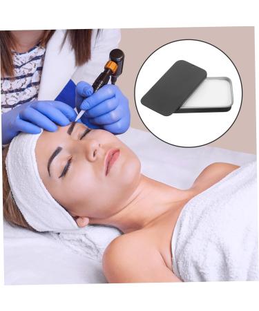 SOESFOUFU eyebrow makeup drawing paste brow mapping tool brow contour paste aluminum box 1 count (Pack of 1) Black - Buy Online on SooperMarket.com