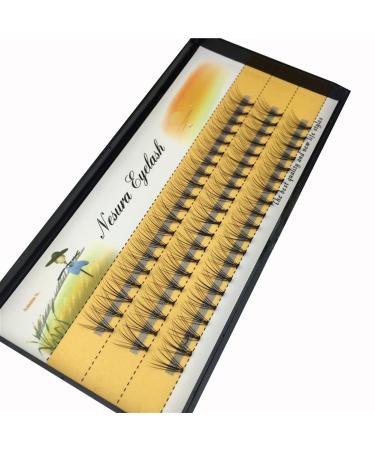 Scala 10 Root 60pcs Black Handmade False Eyelashes - Natural Long Individual Eyelashes Extension (10mm) - Buy Online on SooperMarket.com