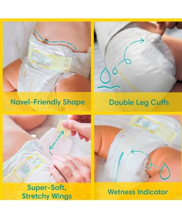 Pampers Size 0 Premature Diapers Bundle with Wishesla Wet Bag - 44 Nappies (Online Exclusive) - Buy Online on SooperMarket.com