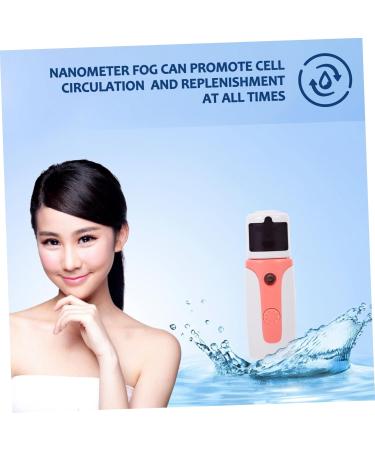 Baluue 1 Set Hydrating Instrument Air Humidifier Face Steamer Humidifier Mist Facial Mister Abs Pink - Buy Online on SooperMarket.com