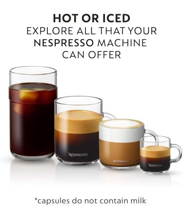 Nespresso Capsules VertuoLine Vanizio / Vanilla Custard Pie Medium Roast Coffee 30 Count Coffee Pods Brews 7.8 oz - Buy Online on SooperMarket.com