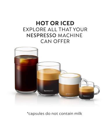 Nespresso VertuoLine Voltesso Mild Roast Espresso Coffee Pods - 50 Count (Pack of 5) | VERTUOLINE ONLY - Buy Online on SooperMarket.com