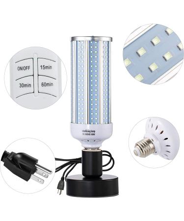 100W UV Light Sanitizer Bulb | UVC Disinfection Germicidal Lamp E26/E27 Base - Home, Office, Hotel | White - Buy Online on SooperMarket.com