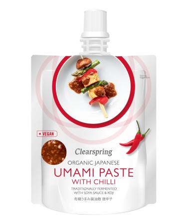 Clearspring Organic Umami Paste with Chilli 150g (Pack of 2)