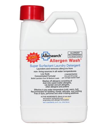 Allersearch AllergenWash 24 Oz Laundry Detergent