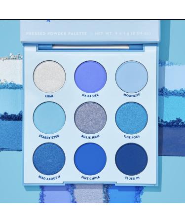 Colourpop Blue Moon Eyeshadow Palette - Vibrant Shades for Stunning Looks - Buy Online on SooperMarket.com