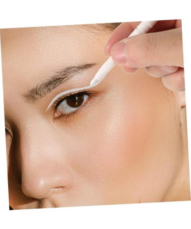 Healeved 25 Pcs White Lying Silkworm Pen Eye Shadow Makeup Cosmetics White Eyeliner Makeup Eyeliner Abs - Buy Online on SooperMarket.com