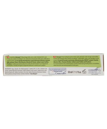 Buy 12 x Organic Toothpaste for Children - Mice & Gigio 0-13 50 ml | Perfect for Kids Oral Care - Buy Online on SooperMarket.com