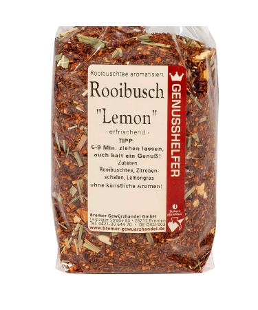 Bremen Spice Trade Rooibos Tea with Lemon - Refreshing Loose Leaf Tea 5 x 100g (500g) - Perfect Thirst Quencher for Connoisseurs - Buy Online on SooperMarket.com