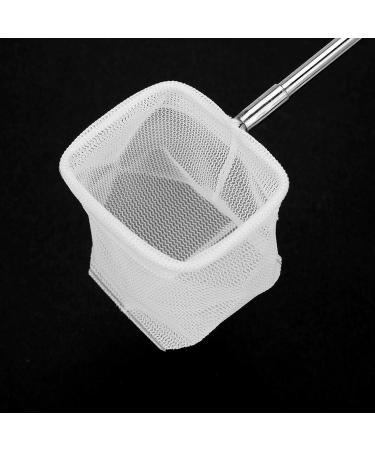 Garosa Shrimp Fishing Net 20-57.5cm Telescopic Fish Shrimp Skimming Net Mini Fish Aquarium Fishing Net for Aquarium Tank Shrimp (black Square net) - Buy Online on SooperMarket.com