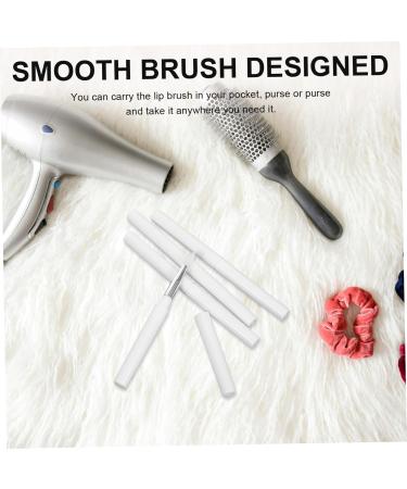 MUSISALY 4pcs Lip Balm Applicator Makeup Tools Eyeshadow Makeup Brush White Makeup Applicator - Buy Online on SooperMarket.com