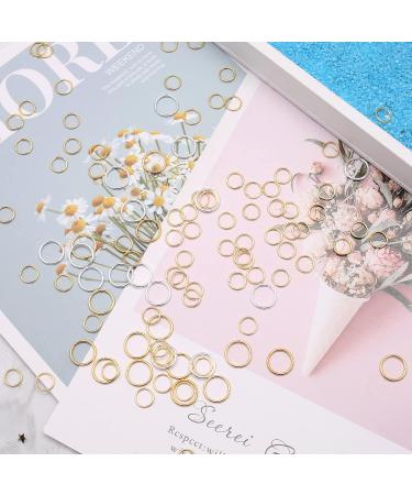 Jepeux 400Pcs 7mm Silver Open Jump Ring for Key Chain, Jewelry Making, Necklace Maintenance, and Earring Decoration DIY - 400Pcs 7mm Silver/400pcs - Buy Online on SooperMarket.com