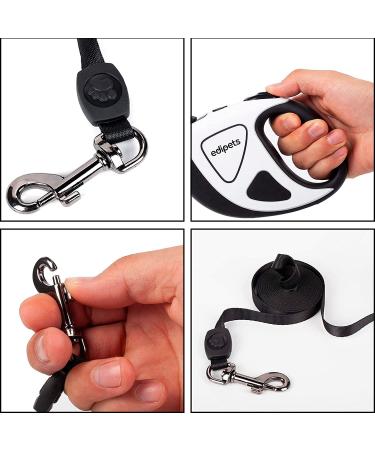 Edipets 5m Extendable Dog Leash with LED Flashlight - Ideal for Training & Walks | Perfect for Small Medium & Large Dogs - Buy Online on SooperMarket.com