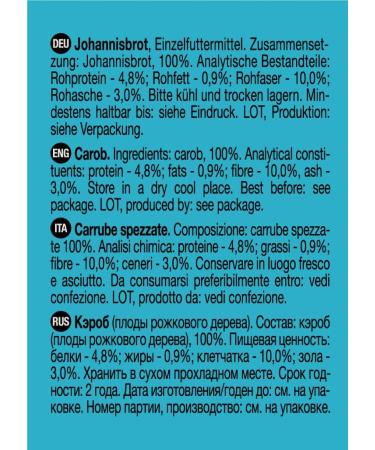 Buy Little One Snack Carob - 200g Can | Healthy Treat for Pets - International Shipping Available - Buy Online on SooperMarket.com