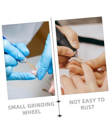 Gogogmee Nail Polisher Gel for Nails Nail Art Nail Drill Heads Polishing Head Nail Beauty Tools Manicure Grinding Head Nail Tools Carbide Nail Drill Bit Nail Polish Bits Tungsten Steel - Buy Online on SooperMarket.com