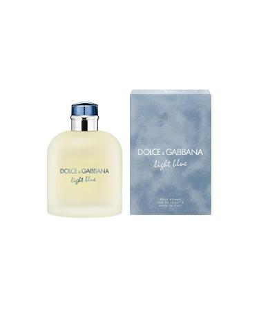 Dolce & Gabbana Light Blue Pour Homme Eau De Toilette Spray Fragrance For Men 6.7 Fl Oz (Pack of 1) - Buy Online on SooperMarket.com