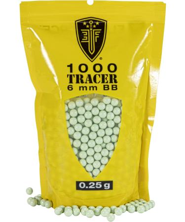 Elite Force Tracer BBS 1000ct 0.25g Glow-in-The-Dark Airsoft Ammo - Premium Quality - Buy Online on SooperMarket.com