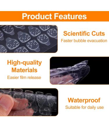 False Nail Jelly Glue Double Sided Nail Adhesive Tabs Waterproof Breathable Jelly Adhesive Tab Glue Sticker for Woman Girl(20 Sheets) - Buy Online on SooperMarket.com