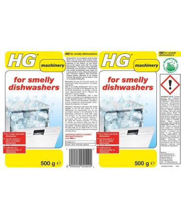 HG Dishwasher Cleaner and Odour Freshener 500g - Pack of 1 - Buy Online on SooperMarket.com