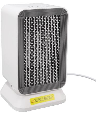 Mini Electric Heater for Office | Silent Desk Heater with 3 Gears Dial | Anti-Scalding EU Plug - Buy Now - Buy Online on SooperMarket.com