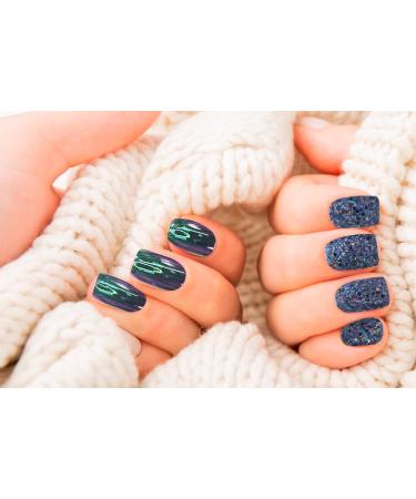 Townley Girl 96 Pcs Stick on Nails Set | Glitter-Glamup & Metallic Press- On Nail Sets for Girls | Self-Adhesive Artificial Nails Pink - Buy Online on SooperMarket.com