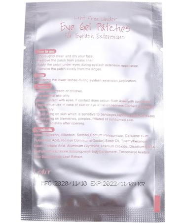 Yuuinnter 50 pairs Eye protection Gel Eyelash Pad patch Lint individual Lashes Extension Eye Mask - Buy Online on SooperMarket.com