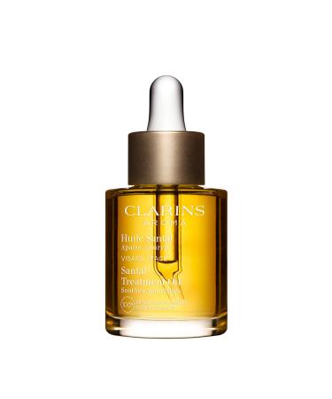 Clarins Santal Face Treatment Oil | Hydrates Smoothes and Comforts Skin | Calms Redness and Irritations | Visibly Minimizes Fine Lines | Skin Is Immediately Soft* | 100% Natural Plant Extracts