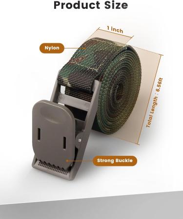 WNXLOAD 4-Pack Trail Camera Straps - 200cm Nylon Fiber Hunting Accessories for Game & Deer Cameras - Buy Online on SooperMarket.com