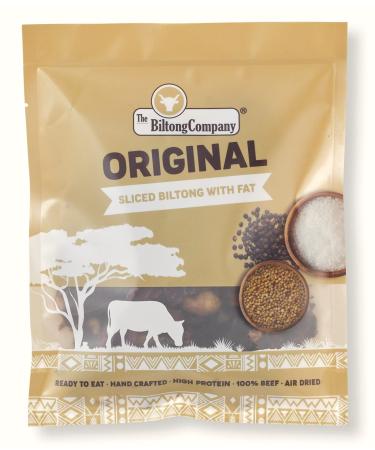 Biltong Sliced - 500g - Original Flavour - with Fat Original Flavour 500 g (Pack of 1)